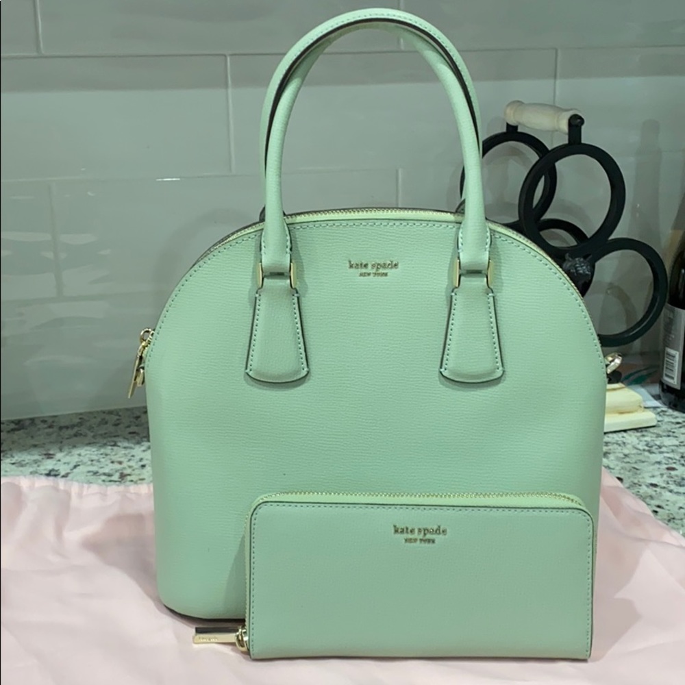 Kate Spade Satchel and Matching Wallet